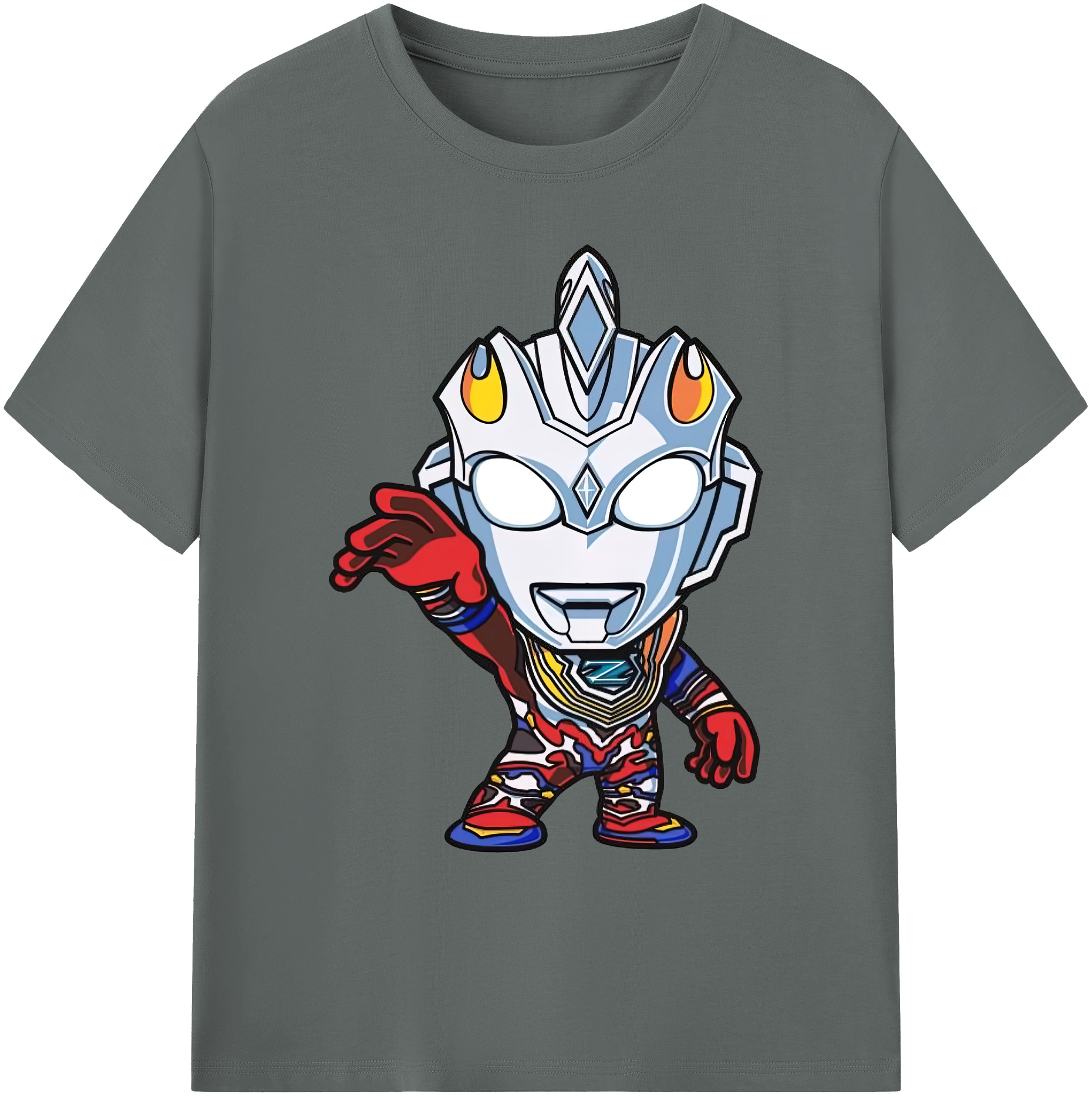 （画像用） ウルトラマン Ultraman 綿100％ メンズ半袖Tシャツ｜肌触りやわらか＆通気性